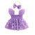 PURPLE / 6-12Months Butterfly Decor Fly Sleeve