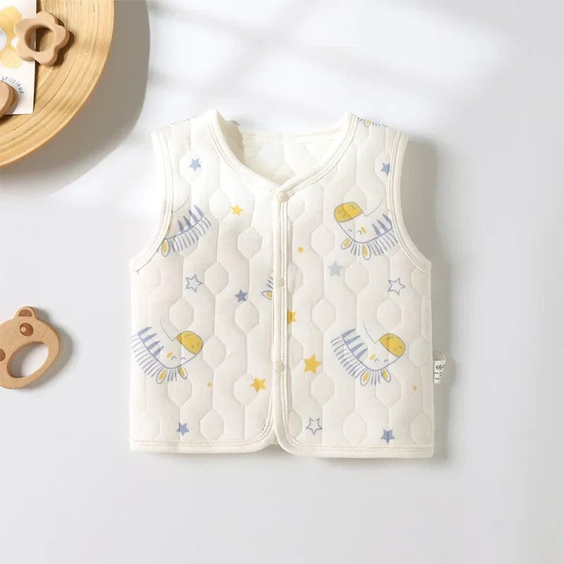 Blue Horse / 6M Button Front Sleeveless Vest
