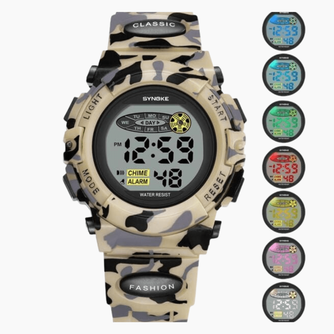 Camouflage Digital Watch