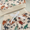 Cartoon Dinosaur Boy Clothes Set