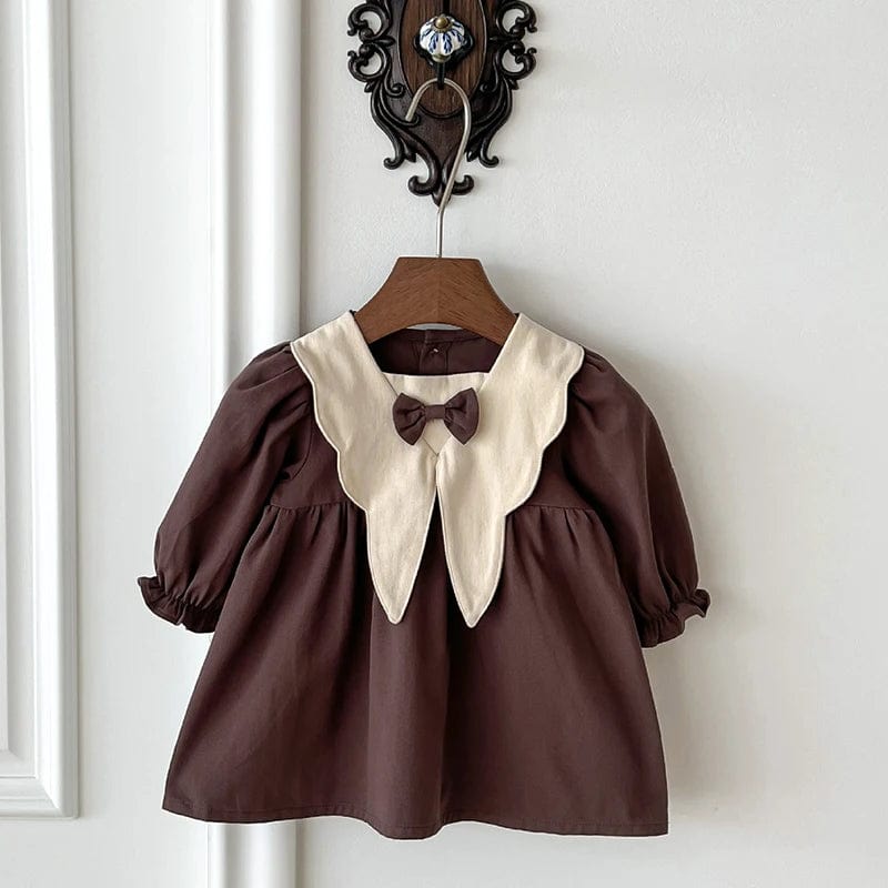 GZ494brown / 90-24M Casual Bow Clothes