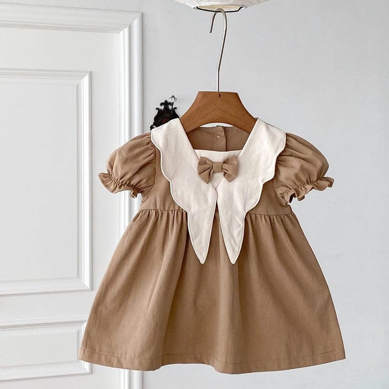 GZ600  Khaki / 90-24M Casual Bow Clothes