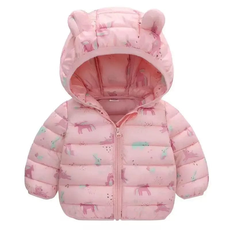 Pink / 12M Casual Winter Thickened Jackets