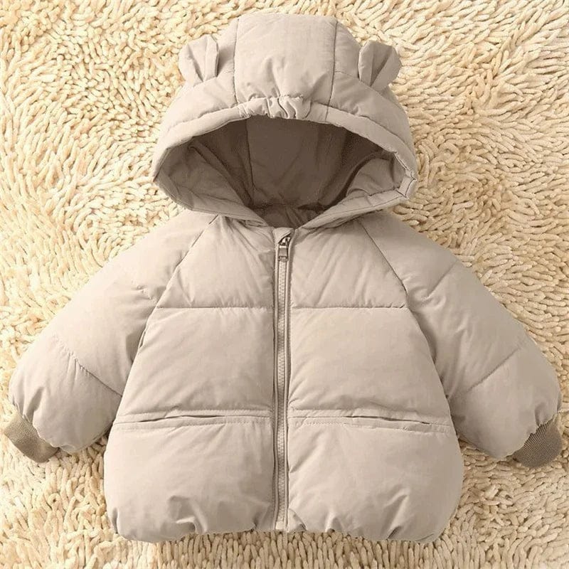 Beige / 12M Casual Winter Thickened Jackets