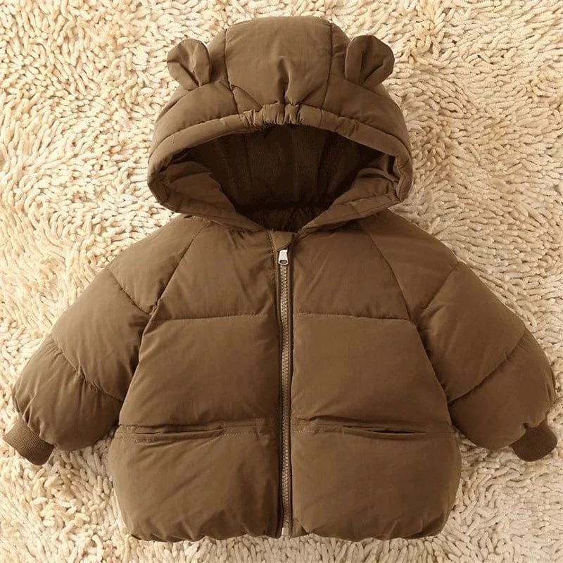 Coffee / 12M Casual Winter Thickened Jackets