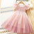 Beige / 3T Children's dresses girl elegant