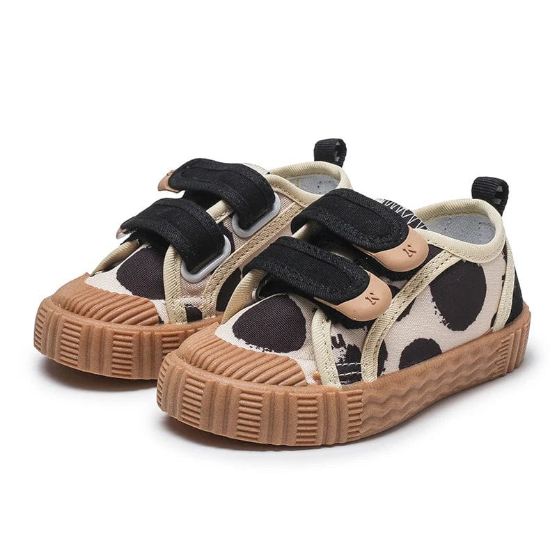 Cow Print / 33 Childrens Canvas Shoes