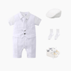 Baby &amp; Toddler White Set 2 / Newborn Christening Suit For Baby Boy