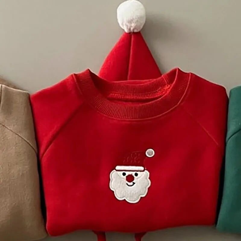 red / CN / 3-6m Christmas Baby Clothes I