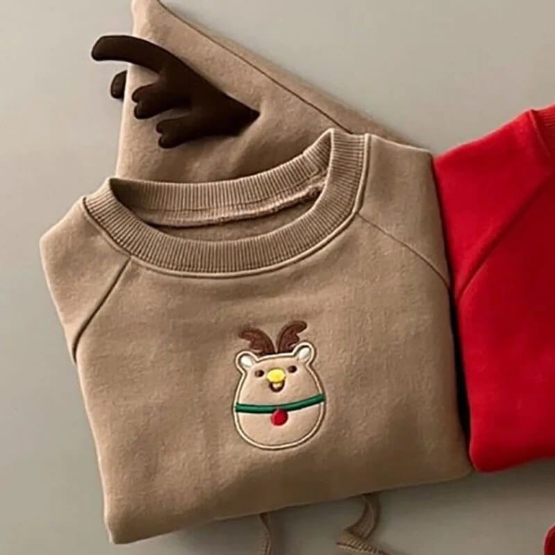 coffee / CN / 3-6m Christmas Baby Clothes I