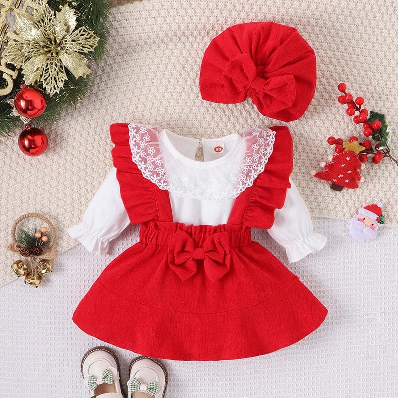 Christmas Newborn Infant Baby Girls