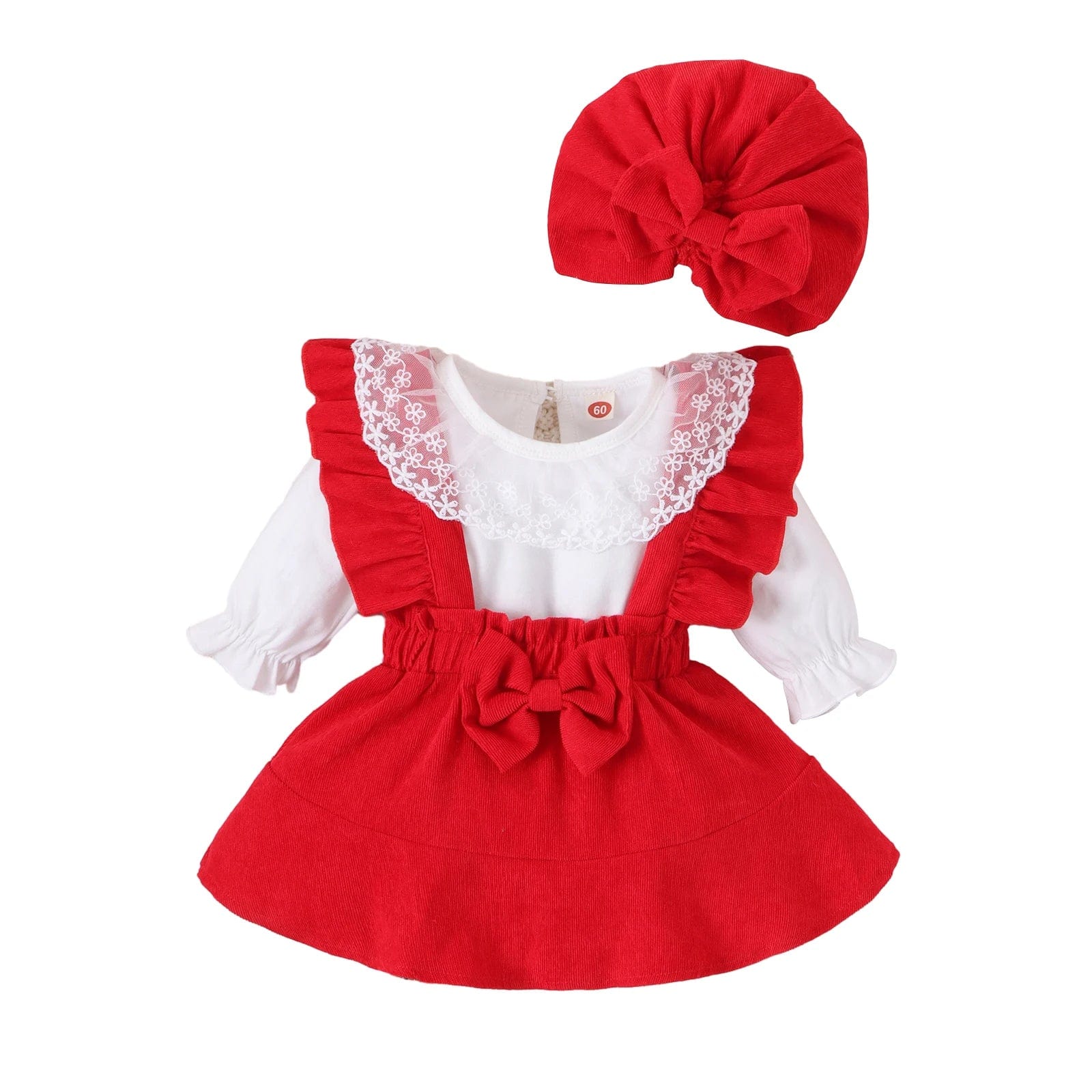 Red / 3-6Months Christmas Newborn Infant Baby Girls