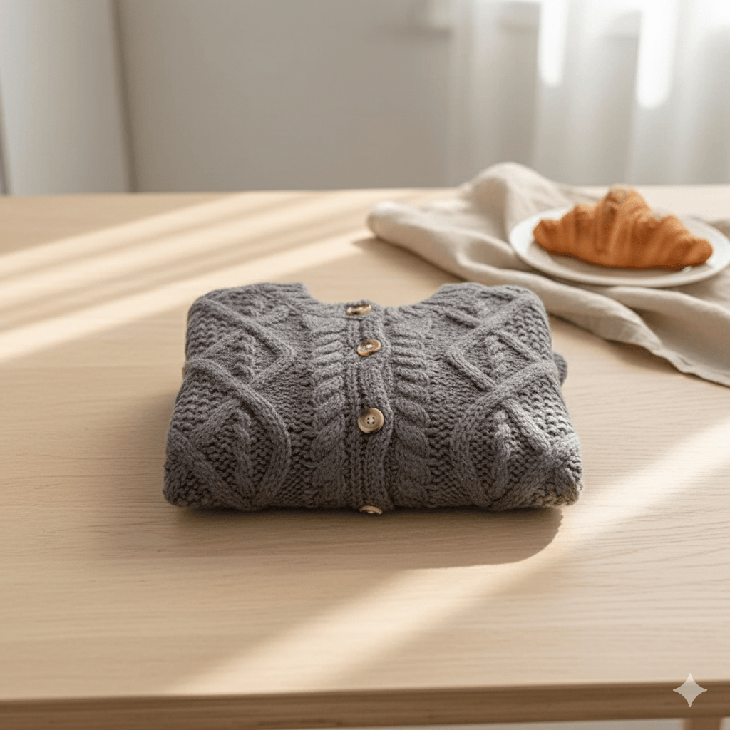 Chunky Knit Kids Cardigan