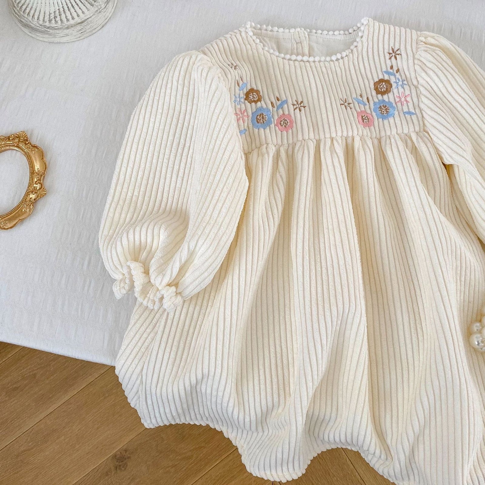 Collar Bubble Long Sleeve Pit