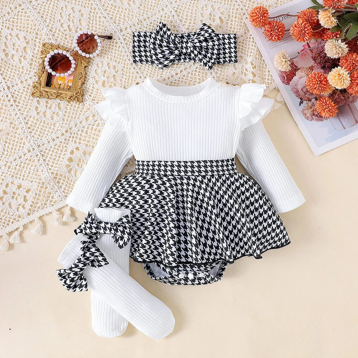 WHITE / 1-3M Comfortable Sweet And Cute Black