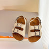 Apricot / 22-Insole14.5cm Cork Slippers Kid