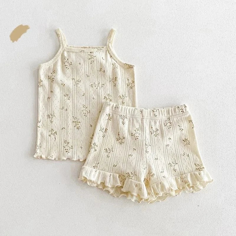 1 / 18M Cotton Floral Print Clothes