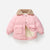 Pink / 2T(Size 90) / China Cotton Jacket