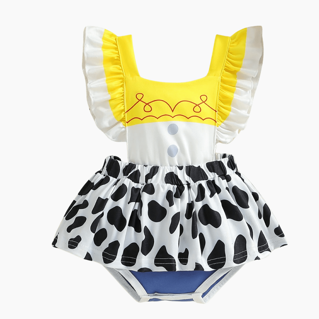 Cowgirl Inspired Baby Romper
