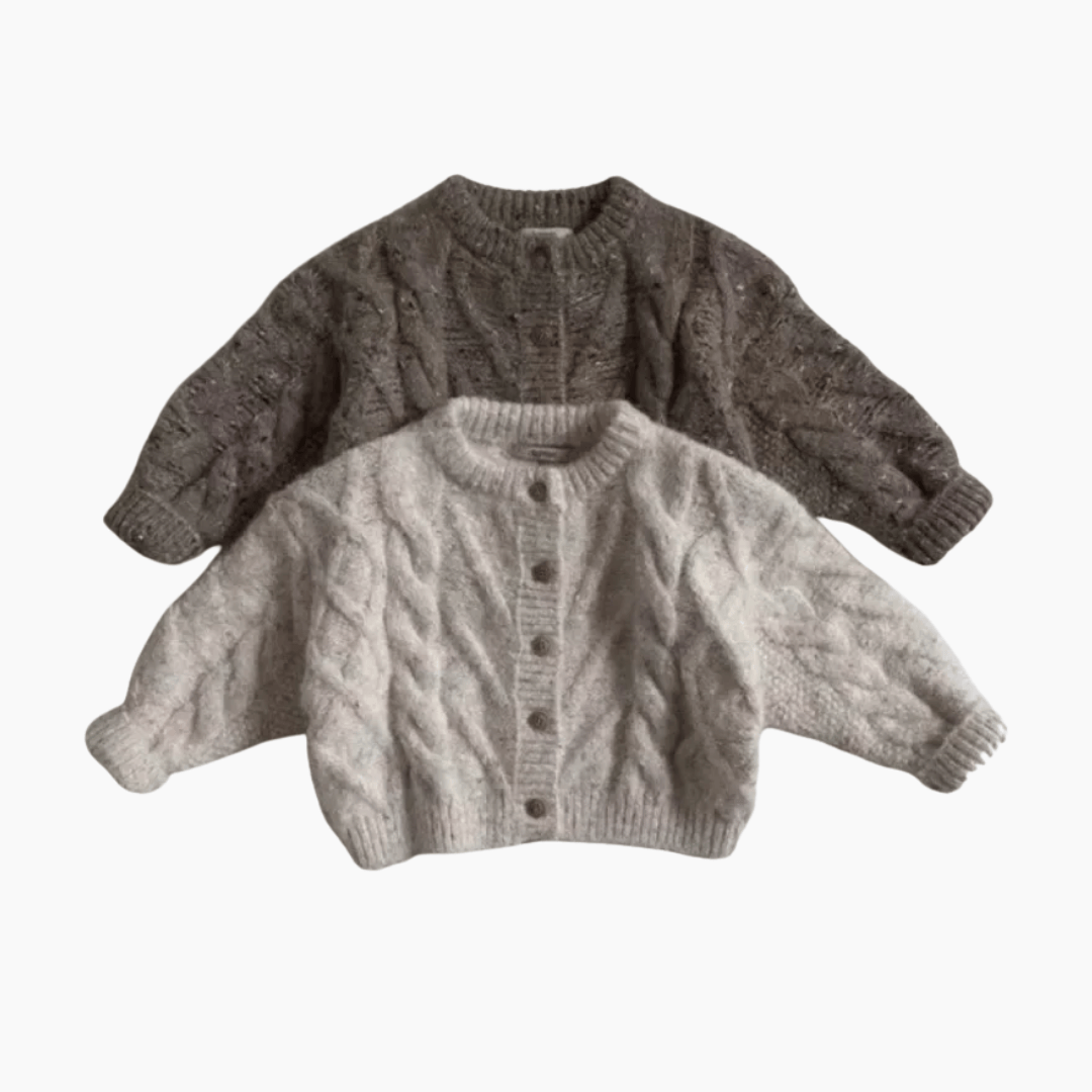 Cozy Knitted Baby Cardigan