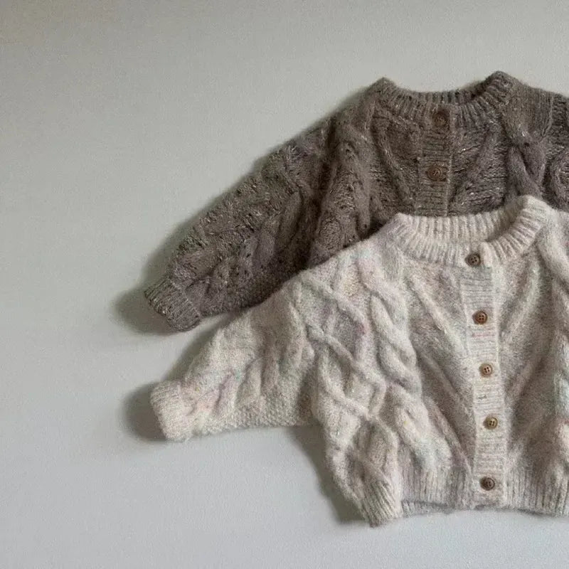 Cozy Knitted Baby Cardigan