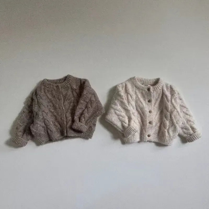 Cozy Knitted Baby Cardigan