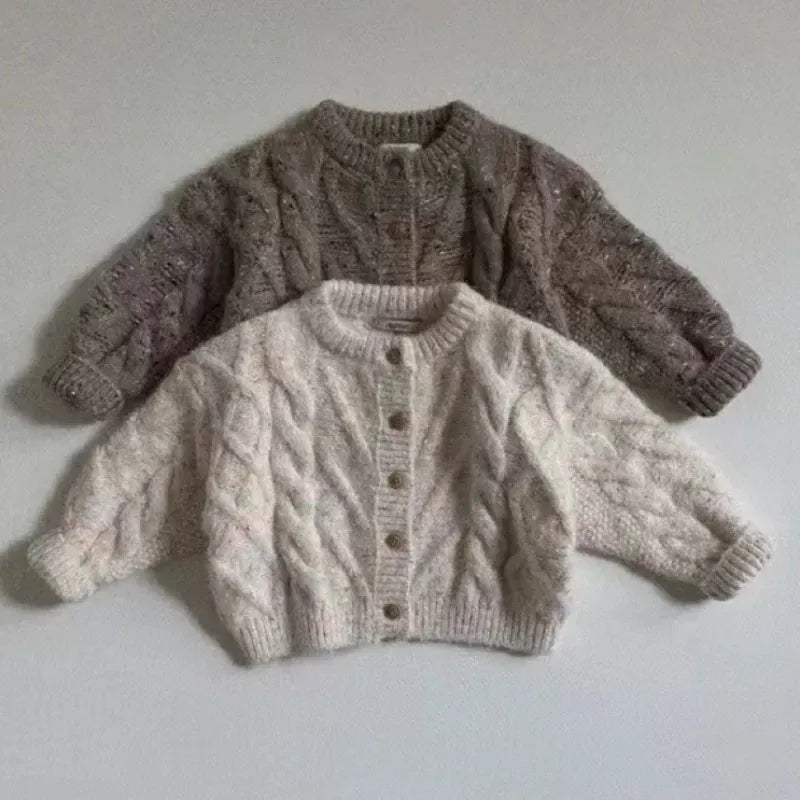 Cozy Knitted Baby Cardigan
