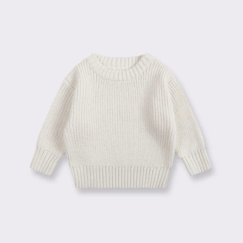 12 / 3-6M Cozy Winter Knit Sweater