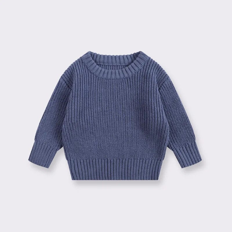 7 / 3-6M Cozy Winter Knit Sweater