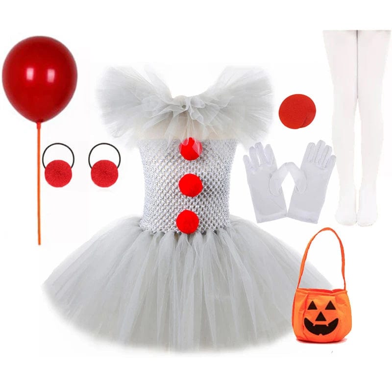 Creepy Clown Tutu Dress