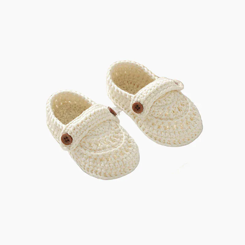 Crochet Knit Baby Shoes