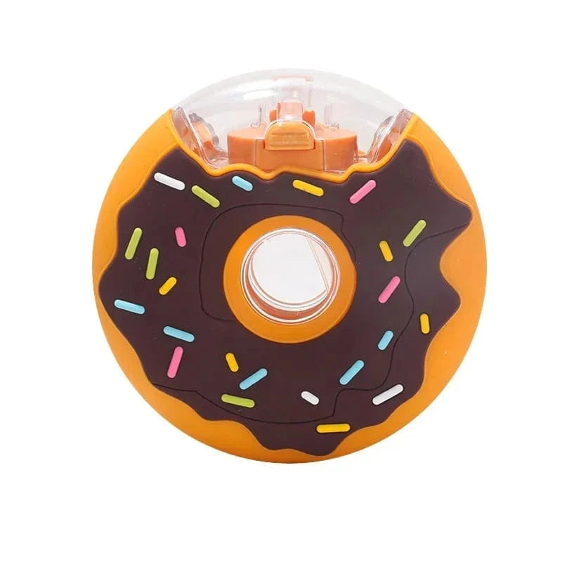 Cute Donut Water Bottle with Straw