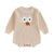 Beige / 6M Cute Knitted Baby Onesies