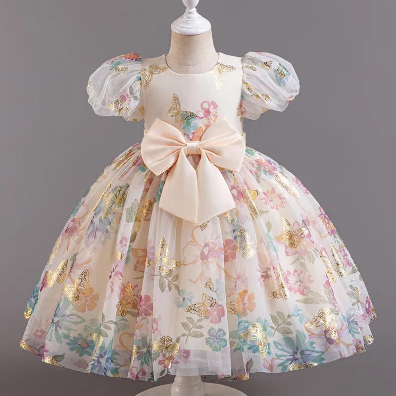 Champagne / 18M Cute Princess Dress