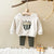 Cute Puppy Embroidery Baby Outfit