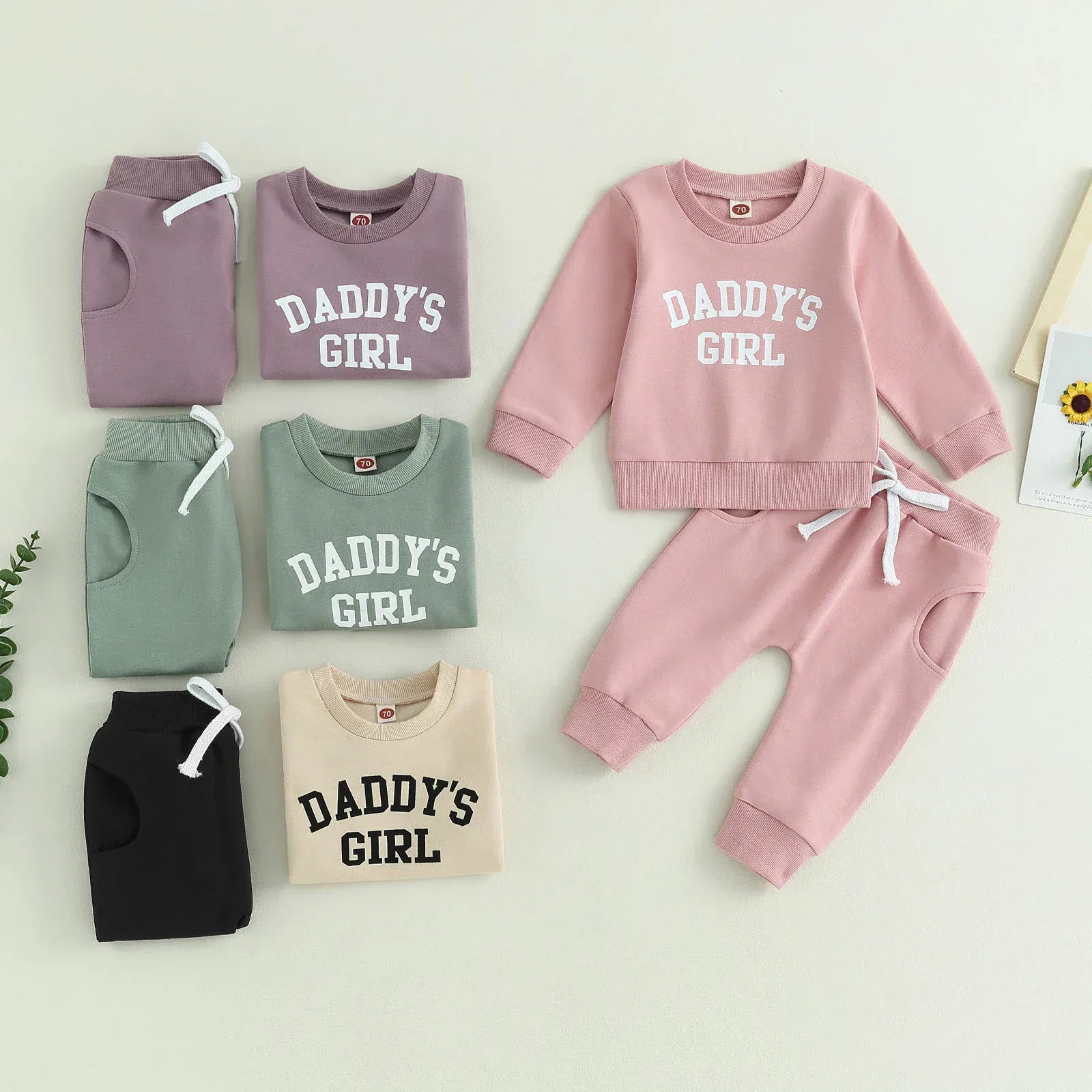 Daddy's Girl Toddler Sweatshirt and Pants Set