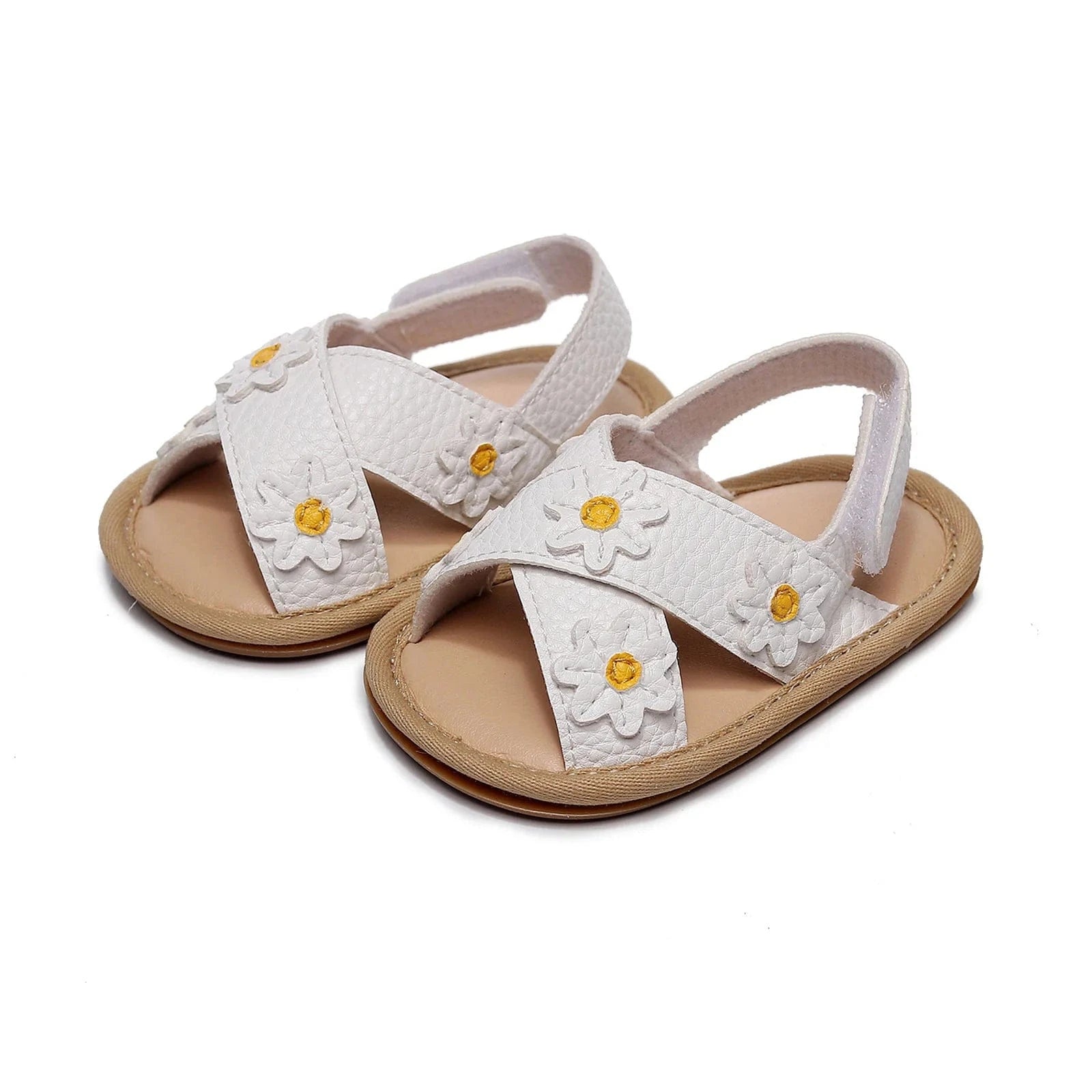 shoes White / 0-6M Daisy Crib Prewalker Sandals