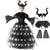 4 pcs LED Set A / 8-9T Dark Fairy Queen LED Costume