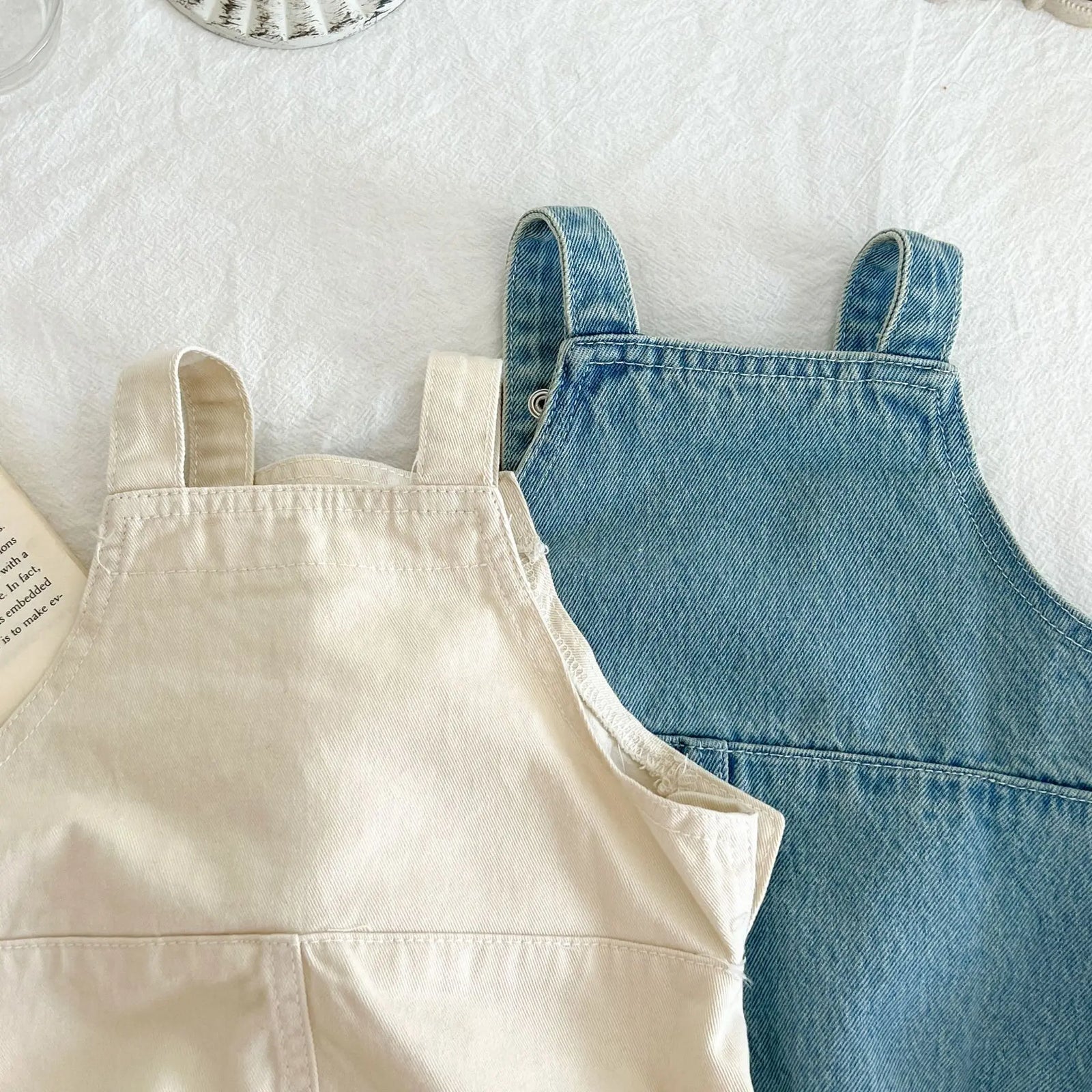Denim Baby Overalls Romper