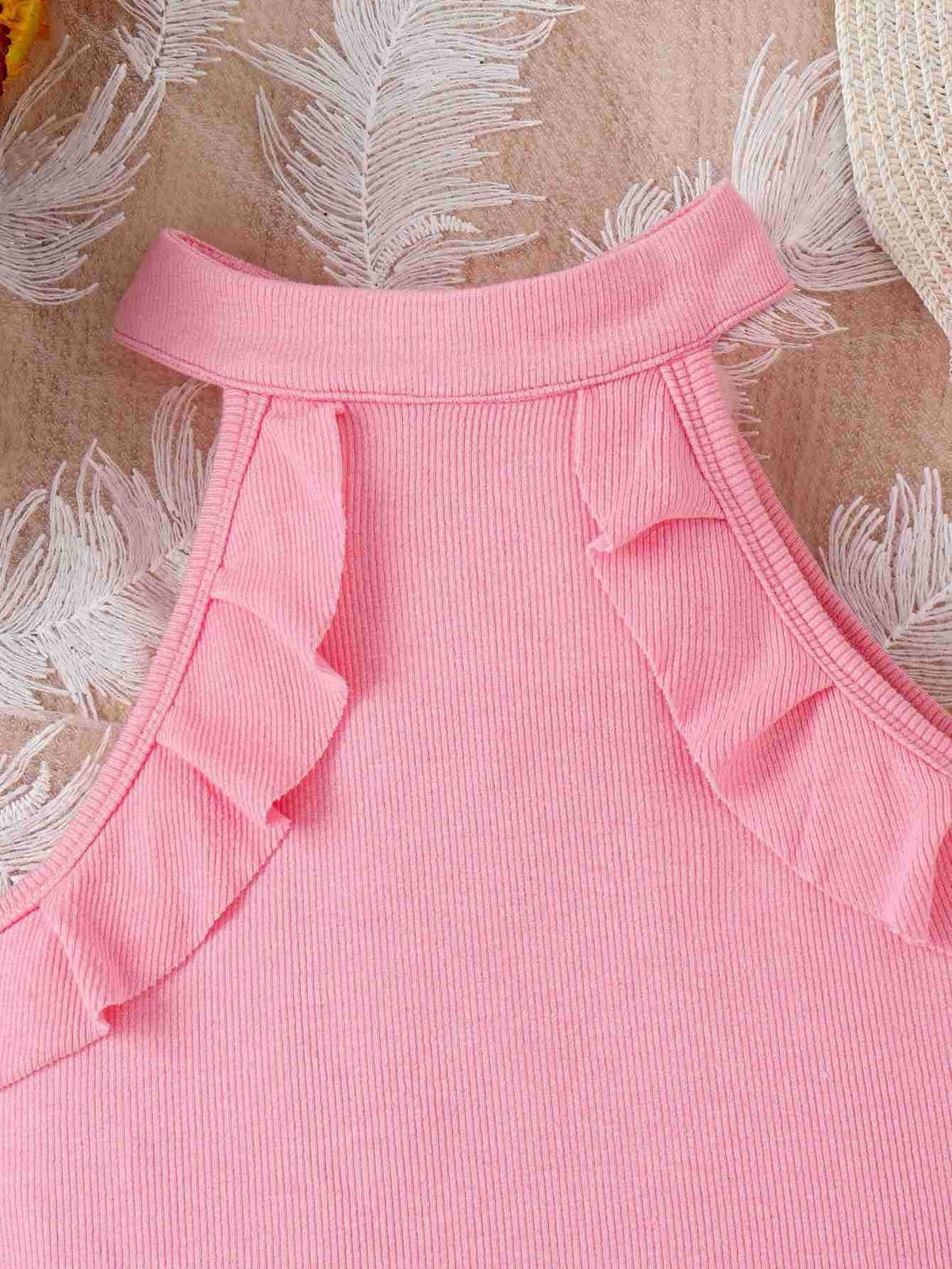 Design Tops +Floral Printed Shorts