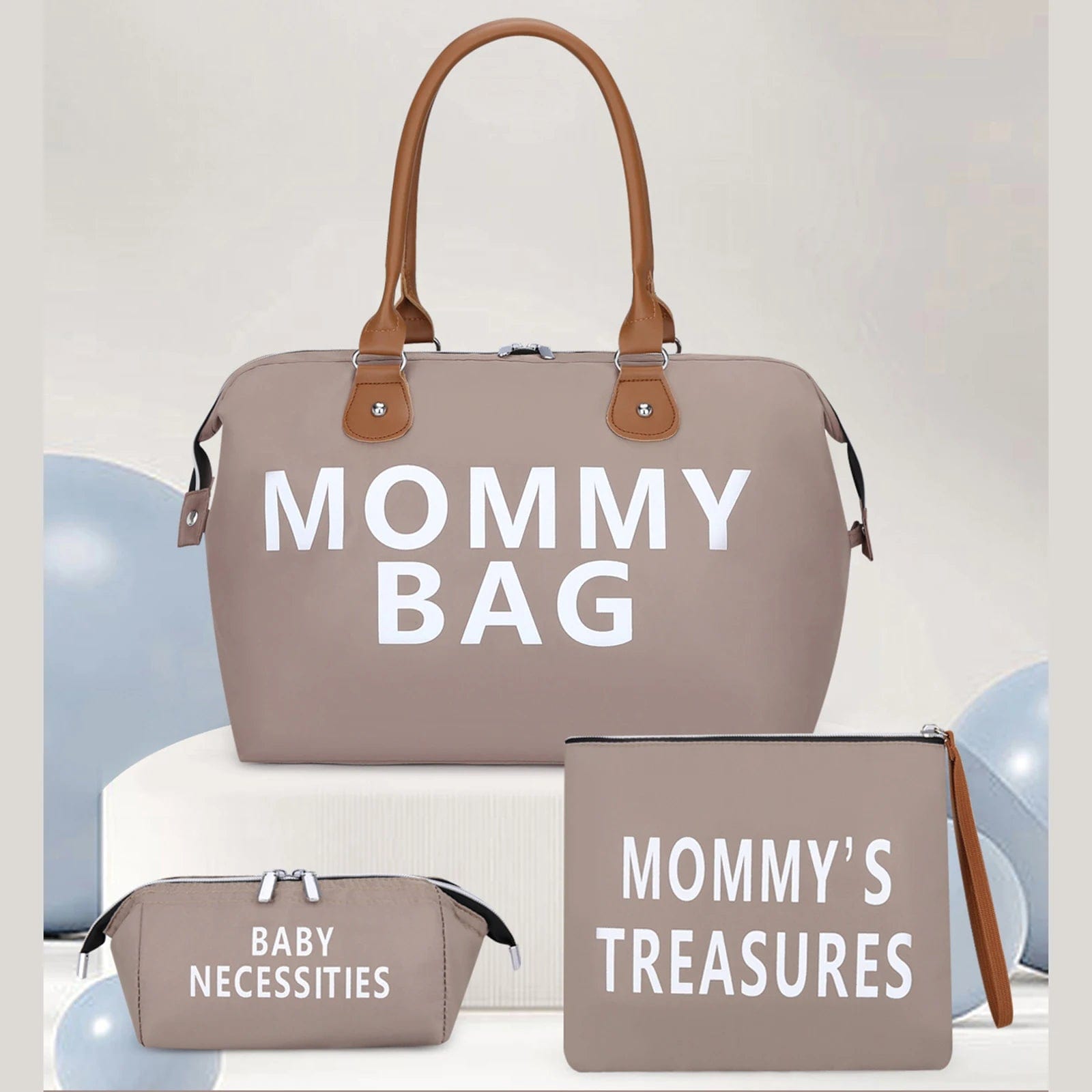 Brown Diaper Bag