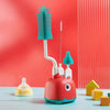 Red Dino Baby Bottle Cleaning Brush