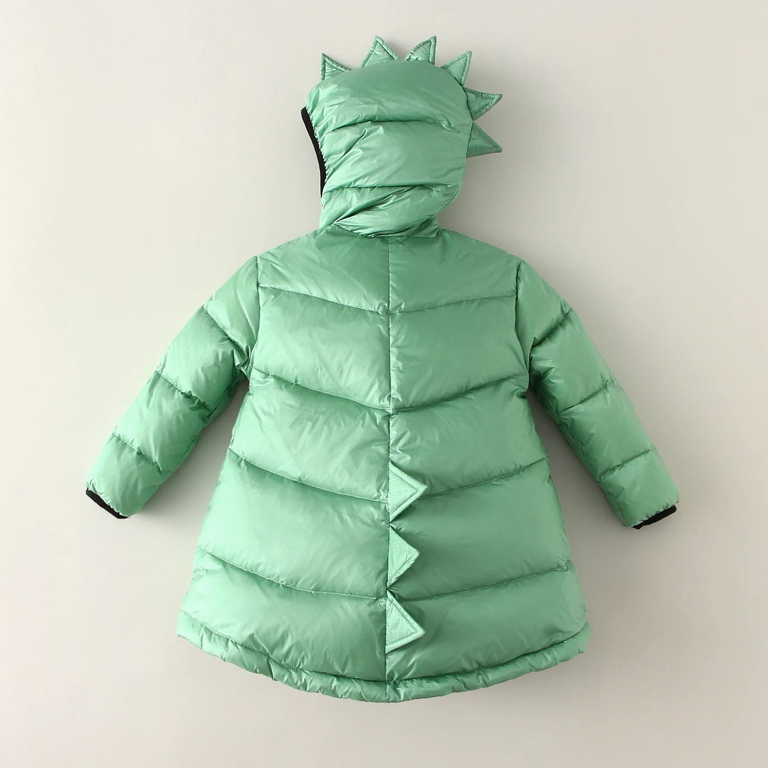 green / 1-2Y 80 Dinosaur Parka Down Coat Jacket