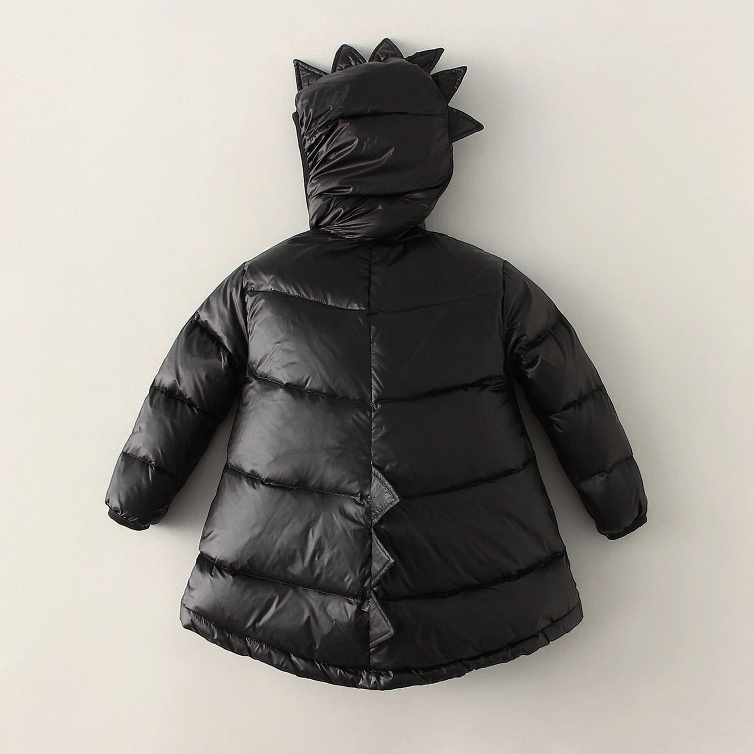 black / 1-2Y 80 Dinosaur Parka Down Coat Jacket