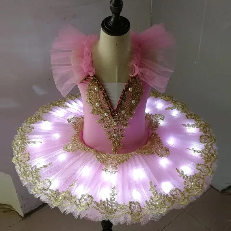 Elegant Ballet Tutu with LED Lights