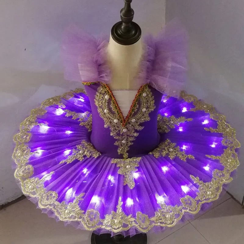 Elegant Ballet Tutu with LED Lights - Momorii Elegant Ballet Tutu with LED Lights - Momorii