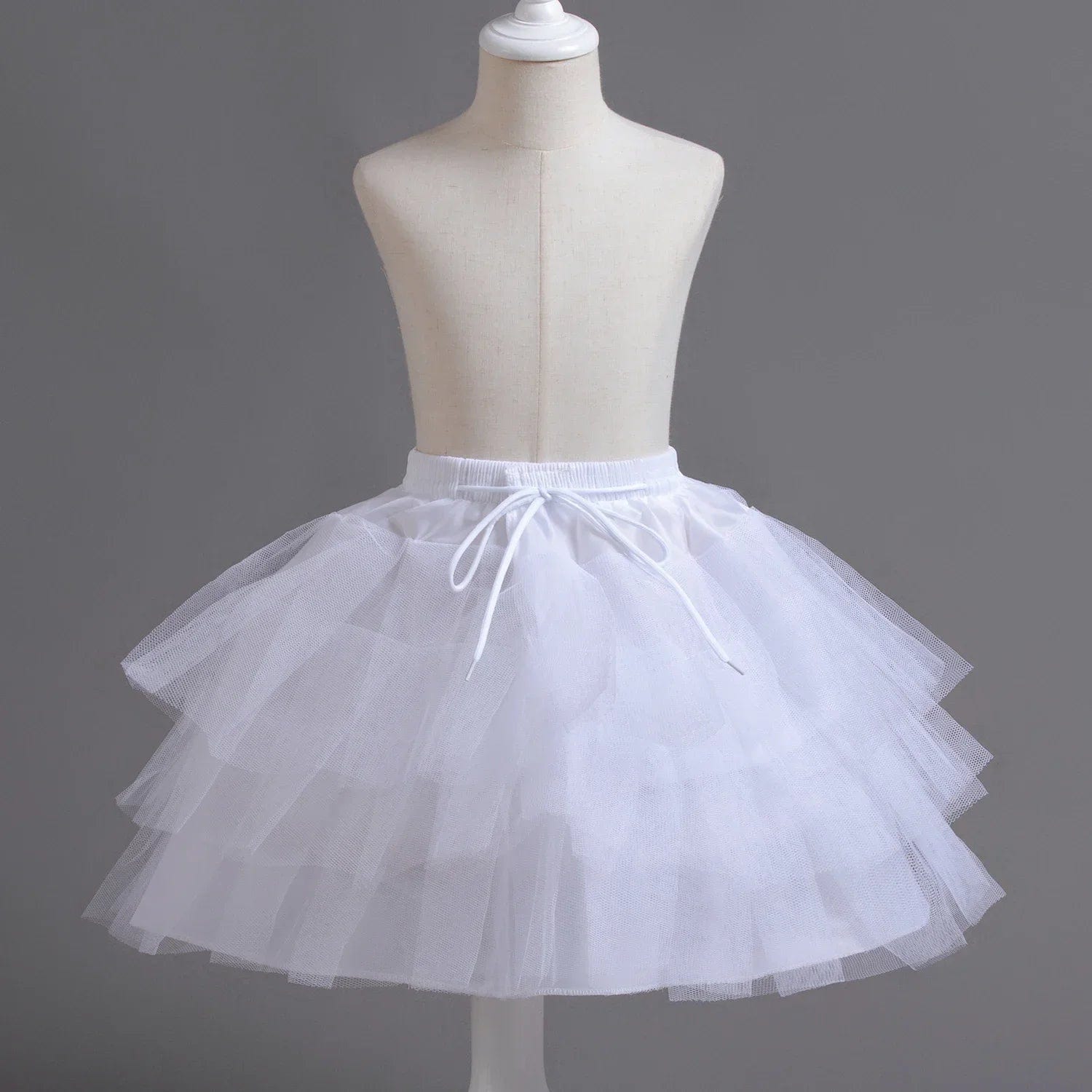 Petticoat / 4T Elegant Bow Girls Dress