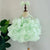 Light Green / 6-12M Elegant Rosette Design Dress