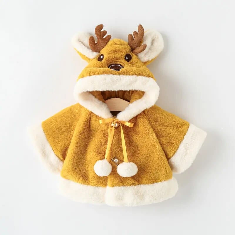 Elk Plush Baby Jacket