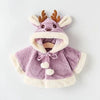 As the picture 1 / 3M-6M(Size70) / China Elk Plush Baby Jacket